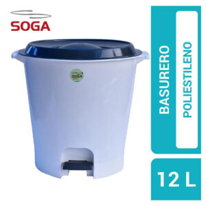 Papelero Pedal 12L