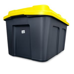 Baúl Herramientas 73 Litros Amarillo/Negro 57x44x35cm