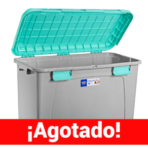 Baúl Megaforte 123 Litros con Ruedas Turquesa
