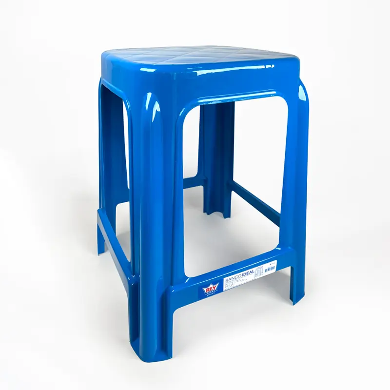 Bancos Plásticos Ideal 44 cm Colores Surtidos Reyplast 4 Bancos Plásticos Ideal 44 cm Colores Surtidos Reyplast - Imagen 4