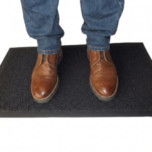 Piso Felpudo Tipo Nomad 12x600x900mm Negro C/Terminación
