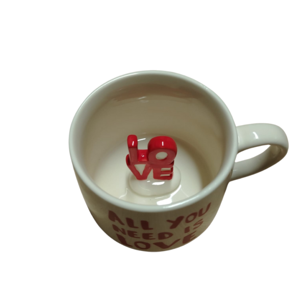 Taza Porcelana Love - Imagen 2