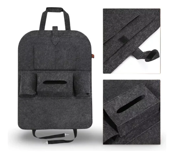 Organizador Para Asiento Trasero De Auto Multibolsillo